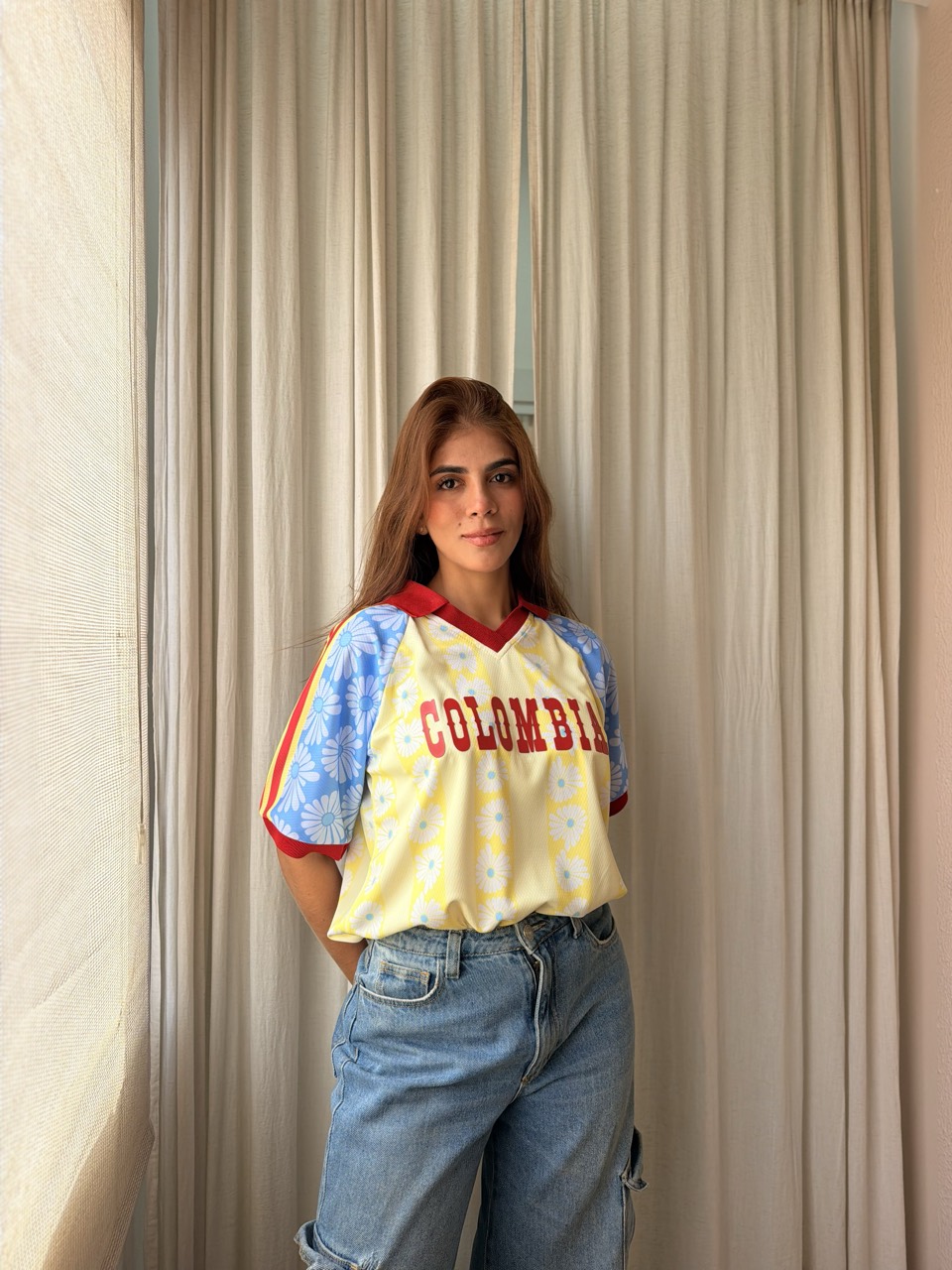 Camiseta clásica Colombia de cuerpo entero